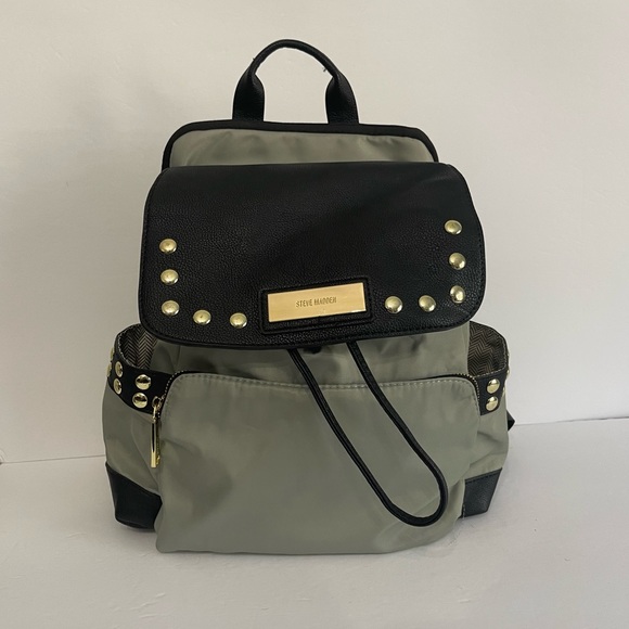 steve madden grey backpack